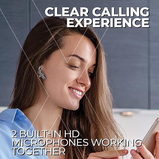 Flix (Beetel) Breeze 120 True Wireless in Ear Earbuds with Mic, Bluetooth 5.0, Touch Controls, Upto 16hrs Playtime with Case, IPX4 Resistant, 2 HD Microphones, LED Display for Battery Status (T401) Flix (Beetel) Breeze 120 True Wireless in Ear Earbuds with Mic, Bluetooth 5.0, Touch Controls, Upto 16hrs Playtime with Case, IPX4 Resistant, 2 HD Microphones, LED Display for Battery Status (T401)